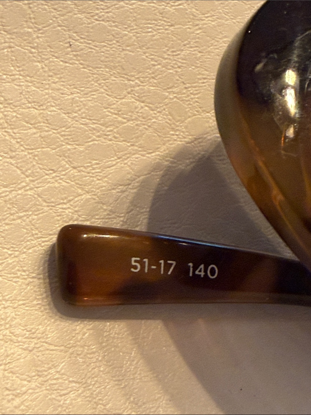 Le Specs Tortoiseshell Oval Sunglasses - Brown/Black Lenses - Picture 4 of 4